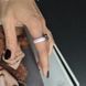 купить серебряное изделие Кольцо LoveR из розовой керамики с объёмной розой и фианитом 18 размер фото 7 - фотография из каталога