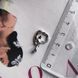 купити срібний виріб Срібна підвіска LoveR у формі єдинорога з серцем та фіанітами фото 4 - фотографія з каталогу