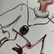 купить серебряное изделие Серебряная подвеска с гранатом в прямоугольной огранке &mdash; классика огненной роскоши фото 6 - фотография из каталога