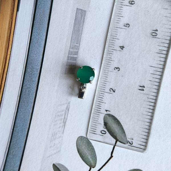 Серебряная подвеска Ювелирных украшений с агатом 1.737ct (2189800) 0089812 Серебряная подвеска Ювелирных украшений с агатом 1.737ct (2189800) фото с каталога