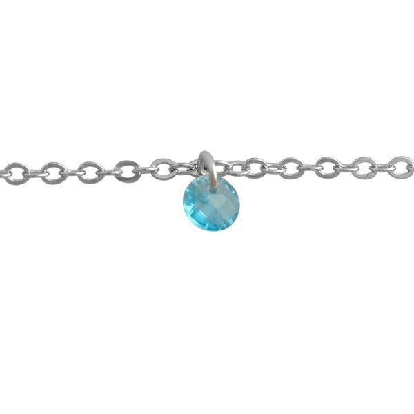 Серебряный браслет SilverThin с фианитами, вес изделия 1,5 гр (2133629) 1720 размер 02719263312  фото с каталога