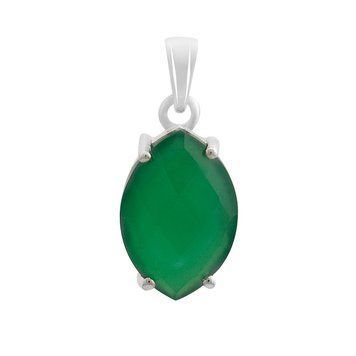 Серебряная подвеска Серебряные изделия с агатом 4.858ct (2173656) 6563712  фото з каталогу