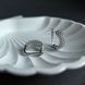 купить серебряное изделие Серебряные серьги с рельефным покрытием в виде шариков фото 2 - фотография из каталога