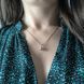 купити срібний виріб Срібна підвіска LoveR у формі гладкої кульки без вставок фото 7 - фотографія з каталогу