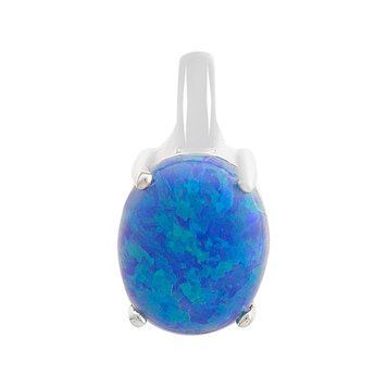 Серебряная подвеска Серебряные изделия с опалом 1.125ct (2170099) 9900712  фото з каталогу
