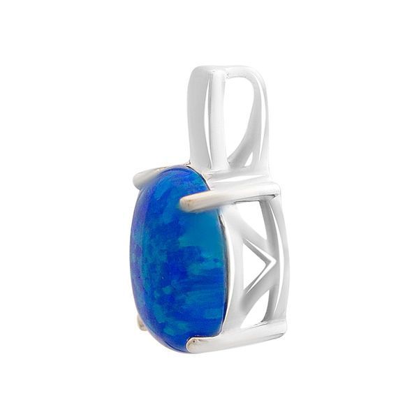 Серебряная подвеска Серебряные изделия с опалом 1.125ct (2170099) 9900712  фото з каталогу