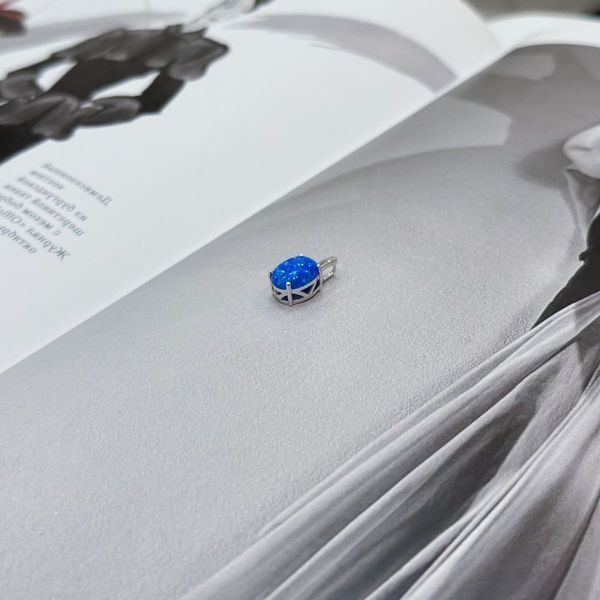 Серебряная подвеска Серебряные изделия с опалом 1.125ct (2170099) 9900712  фото з каталогу