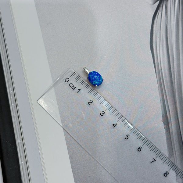 Серебряная подвеска Серебряные изделия с опалом 1.125ct (2170099) 9900712  фото з каталогу