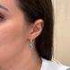 купити срібний виріб Срібні сережки з натуральним опалом та рухомими елементами, овальна форма фото 7 - фотографія з каталогу