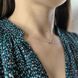купити срібний виріб Срібне кольє LoveR з мінімалістичною кулькою та регульованою довжиною 40-45 см фото 9 - фотографія з каталогу