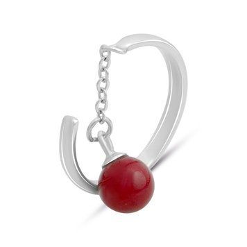 Серебряное кольцо с кораллом . 5613236312 Серебряное кольцо с кораллом . фото з каталогу