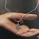 купить серебряное изделие Подвеска LoveR с фианитом круглой огранки в форме дерева жизни в серебре фото 5 - фотография из каталога