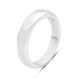 купити срібний виріб Срібна каблучка LoveR у мінімалістичному геометричному дизайні 18.5 розмір фото 2 - фотографія з каталогу
