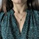 купить серебряное изделие Серебряное колье LoveR с подвеской-каплей и каскадной цепочкой с фианитом 45-50 см фото 7 - фотография из каталога