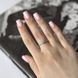 купити срібний виріб Срібна каблучка LoveR з овальною вставкою смарагду та фіанітами 17 розмір фото 4 - фотографія з каталогу