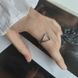 Срібна каблучка LoveR ажурна з переплетеними лініями без каменів 18 розмір, срібло 925 &mdash; фото 7