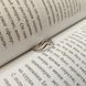 купить серебряное изделие Серебряное кольцо LoveR с волнообразной формой без вставок 17.5 размер фото 7 - фотография из каталога