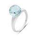 купить серебряное изделие Серебряное кольцо SilverThin с фианитами, вес изделия 3,65 гр (60002220) 17 размер фото 1 - фотография из каталога