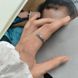 купить серебряное изделие Серебряное кольцо LoveR с рельефной ажурной текстурой "попкорн" 18 размер фото 7 - фотография из каталога