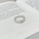 купить серебряное изделие Серебряное кольцо с фианитом в форме сердца &mdash; символ нежности и любви 19 размер фото 3 - фотография из каталога