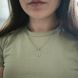 купить серебряное изделие Серебряная подвеска LoveR с натуральным изумрудом овальной формы в фестончатом ореоле из фианитов фото 7 - фотография из каталога