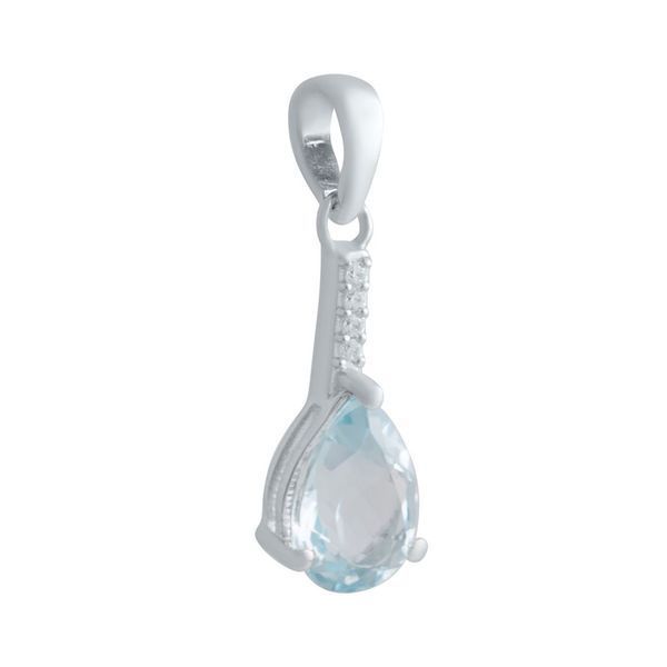 Серебряная подвеска SilverThin с топазом 2.385ct (1143599) 9953411  фото с каталога