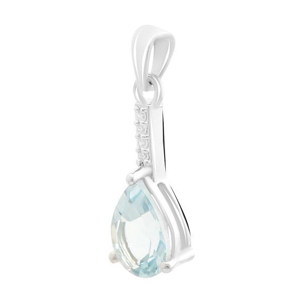 Серебряная подвеска SilverThin с топазом 2.385ct (1143599) 9953411  фото с каталога