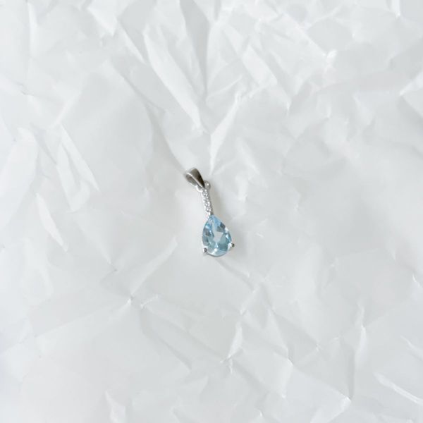 Серебряная подвеска SilverThin с топазом 2.385ct (1143599) 9953411  фото с каталога