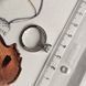 купить серебряное изделие Серебряное кольцо LoveR с фианитом круглой формы и дорожкой по ободку 18 размер фото 4 - фотография из каталога