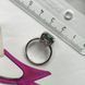 купити срібний виріб Срібна каблучка LoveR з великим містичним топазом квадратної форми 16.5 розмір фото 4 - фотографія з каталогу