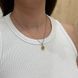 купить серебряное изделие Серебряная подвеска LoveR с грушевидной вставкой цитрина nano фото 6 - фотография из каталога