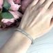 купити срібний виріб Елегантний срібний браслет із фіанітами та візерунковими деталями &ndash; класичний стиль і блиск фото 4 - фотографія з каталогу