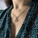 купить серебряное изделие Серебряная подвеска LoveR в форме сердца с коньком и фианитами фото 8 - фотография из каталога