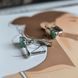 купить серебряное изделие Серебряные серьги SilverThin с натуральным изумрудом 1.605ct, фианитами (2187677) фото 5 - фотография из каталога